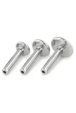 Neometal 16g Implant Grade Titanium Threadless Flat Back Posts by Neometal!