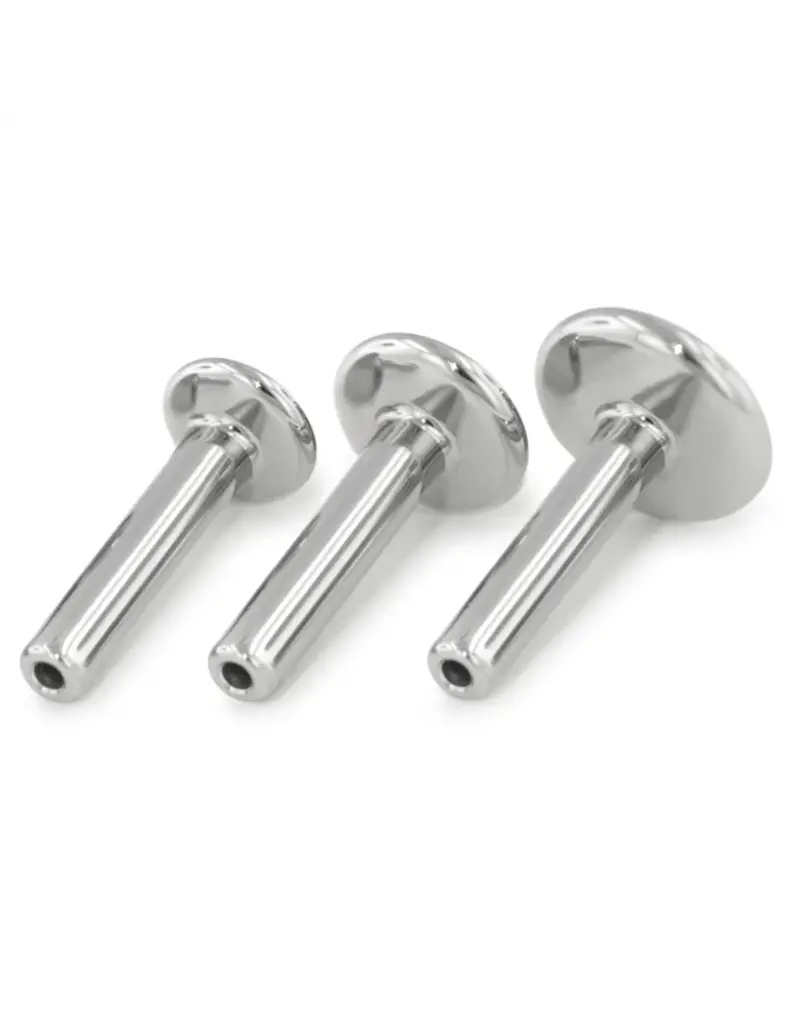 Neometal 16g Implant Grade Titanium Threadless Flat Back Posts by Neometal!