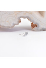 BVLA Sillan with CZ in 14k Gold Threadless Ends by BVLA!