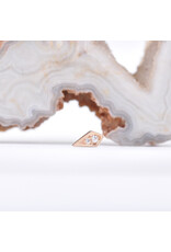 BVLA Dario with CZ in 14k Gold Threadless Ends by BVLA!