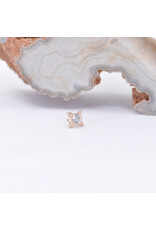 BVLA 5mm Mini Kandy with CZ in 14k Gold Threadless Ends by BVLA!