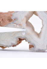 BVLA Bezel Charm with Genuine VS Diamond in 14k Gold by BVLA