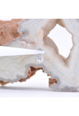 BVLA Bezel Charm with Genuine VS Diamond in 14k Gold by BVLA