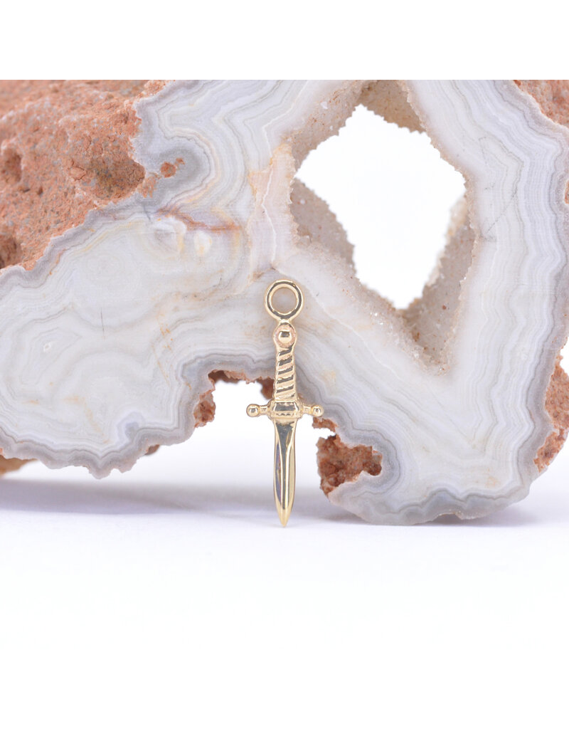 BVLA Slasher Dagger Charms in 14k Gold by BVLA!