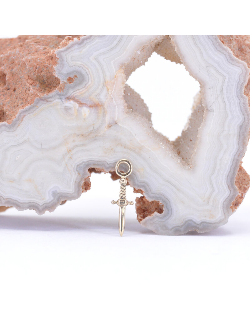 BVLA Slasher Dagger Charms in 14k Gold by BVLA!