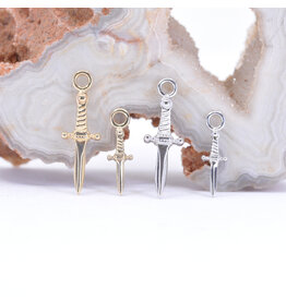 BVLA Slasher Dagger Charms 14k Gold by BVLA