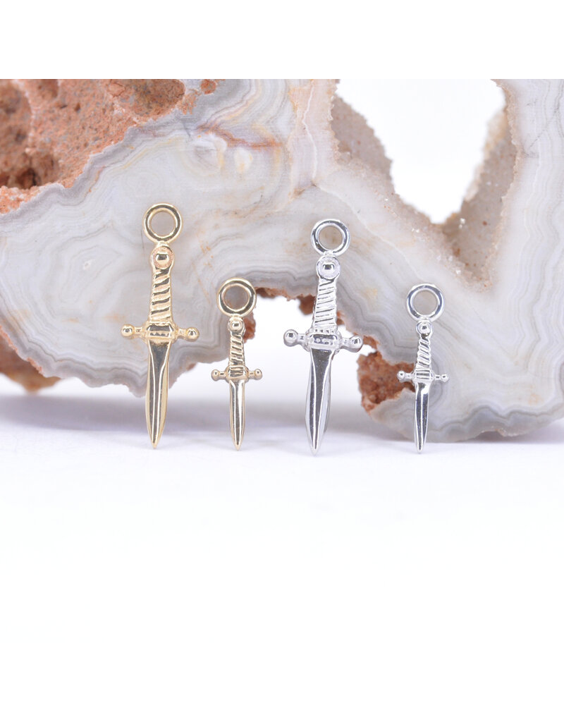 BVLA Slasher Dagger Charms in 14k Gold by BVLA!