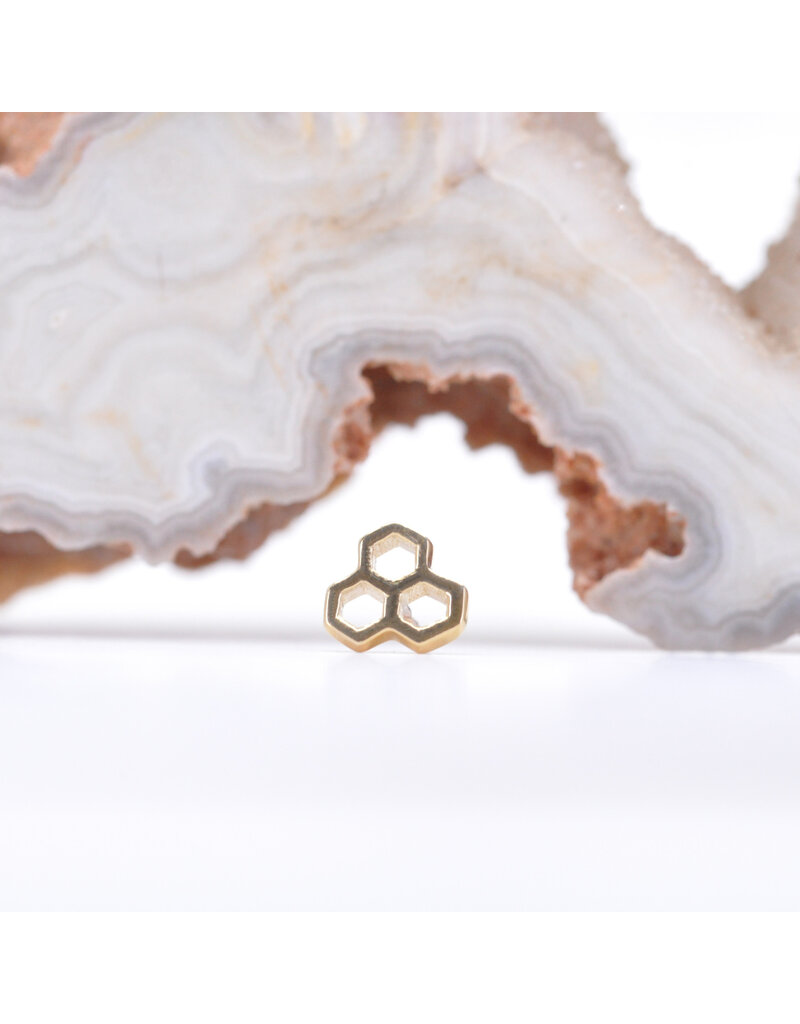 BVLA Rayon Threadless Ends in 14k Gold by BVLA!