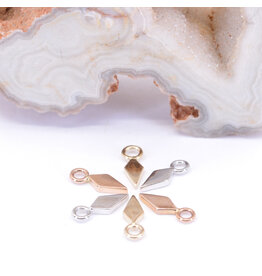 BVLA Flat Kite 14k Gold Charms by BVLA