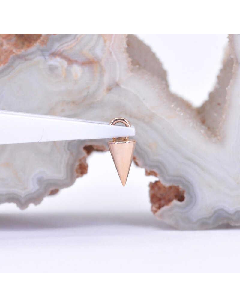 BVLA 5mm Spike Charm in 14k Rose Gold by BVLA