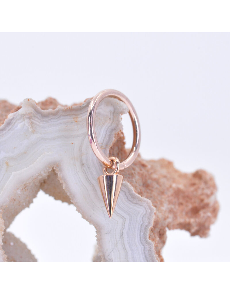 BVLA 5mm Spike Charm in 14k Rose Gold by BVLA