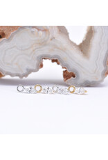 BVLA Marquise V Prong Charms with Genuine VS Diamond in 14k Gold by BVLA