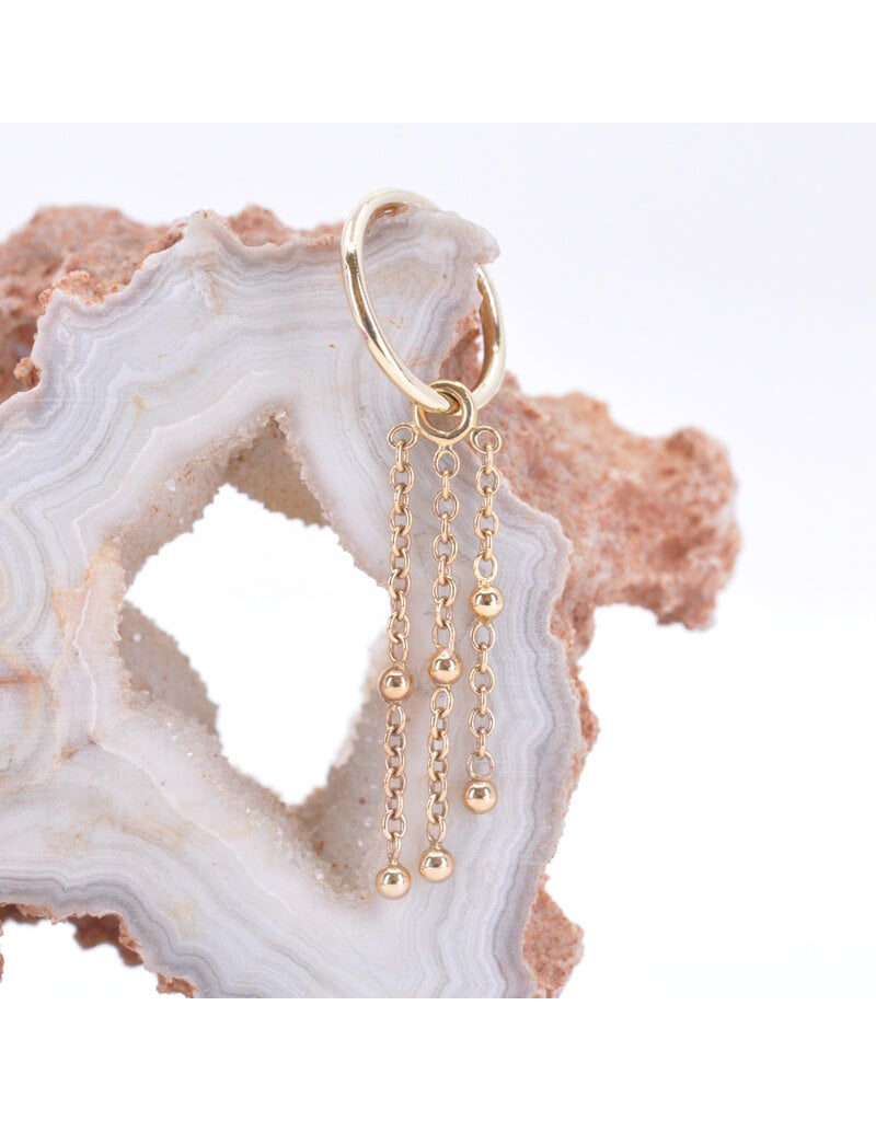 BVLA Raindrops Charms in 14k Gold by BVLA