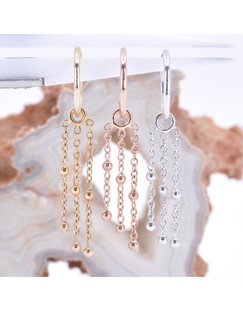 BVLA Raindrops Charms in 14k Gold by BVLA