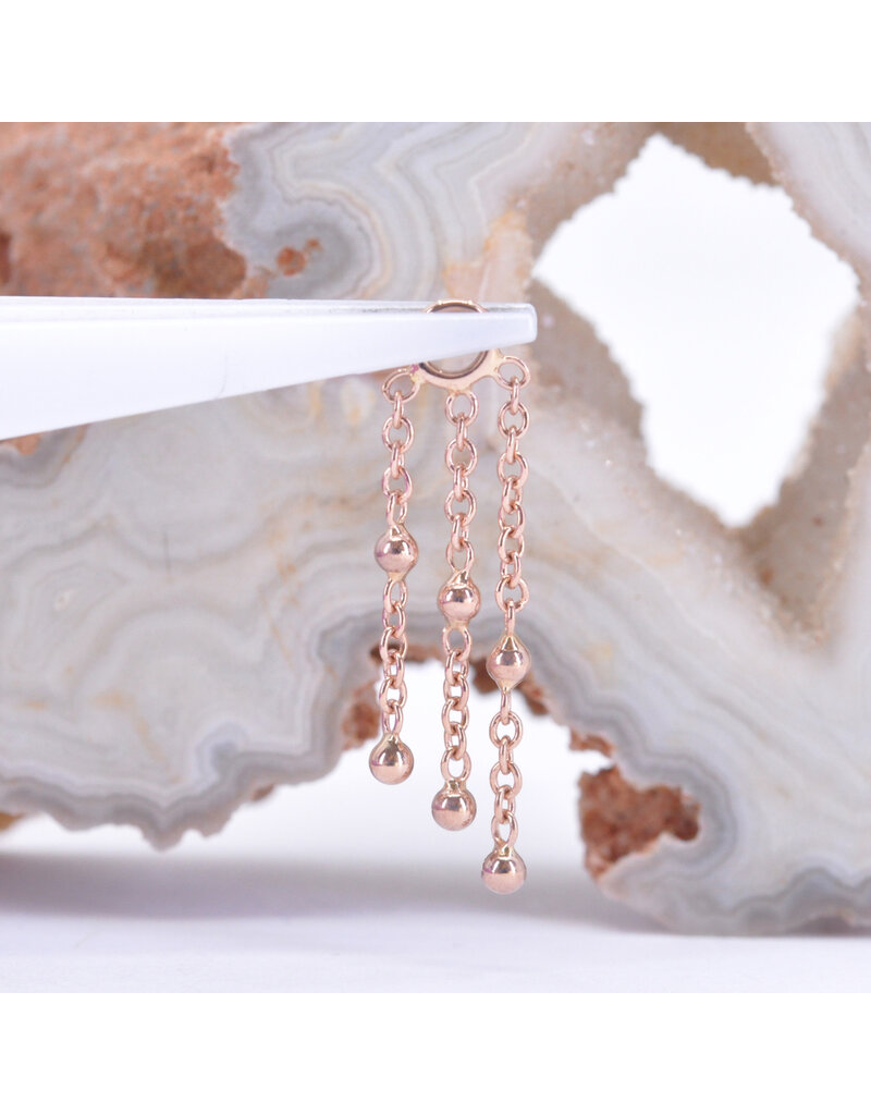 BVLA Raindrops Charms in 14k Gold by BVLA