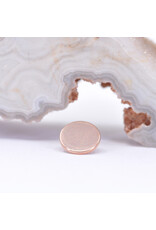 BVLA 6mm Polished Disc in 14k Rose Gold 16g Threaded End by BVLA!