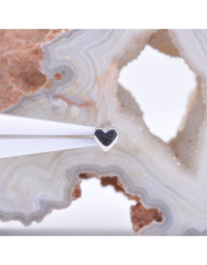 BVLA Flat Heart 14k Gold Threadless Ends by BVLA!