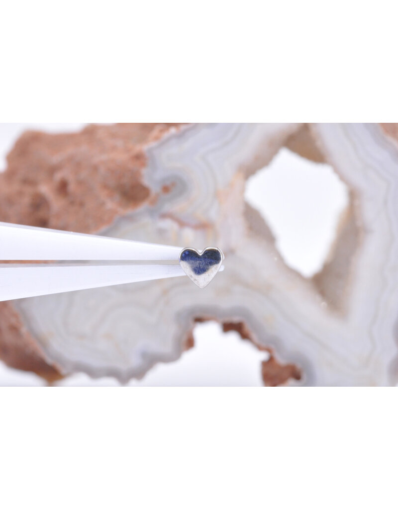 BVLA Flat Heart 14k Gold Threadless Ends by BVLA!