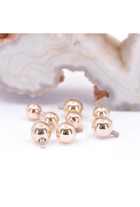 BVLA  12g 14k Gold Ball Threaded Ends by BVLA!