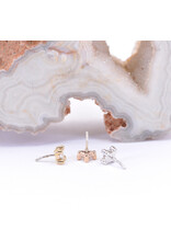 BVLA Princess Cut Prong with Genuine Diamond or CZ in 14k Gold Threadless Ends by BVLA!