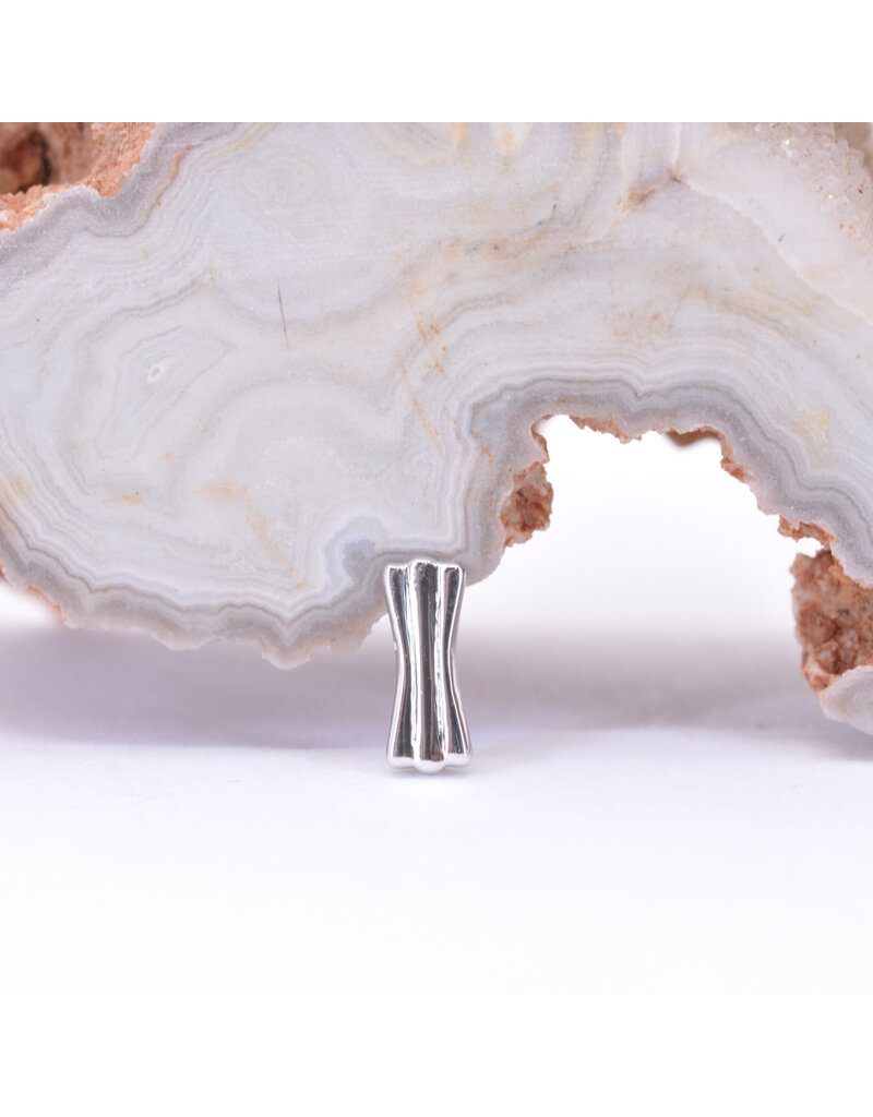 BVLA Art Deco in 14k Gold Threadless Ends by BVLA!
