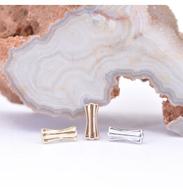 BVLA Art Deco 14k Gold Threadless Ends