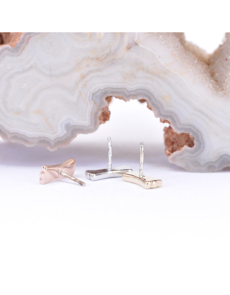 BVLA Art Deco in 14k Gold Threadless Ends by BVLA!