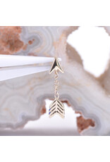 BVLA Love Struck in 14k Gold 16g Threaded Ends by BVLA!