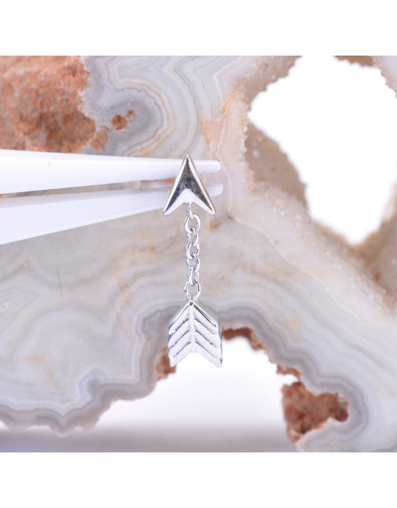 BVLA Love Struck in 14k Gold 16g Threaded Ends by BVLA!