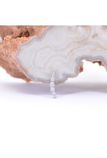 BVLA Sandblasted 7 Bead Arc in 14k Gold 16g Threaded Ends by BVLA!