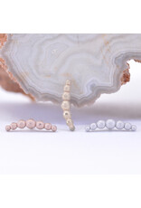 BVLA Sandblasted 7 Bead Arc in 14k Gold 16g Threaded Ends by BVLA!