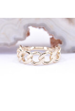 BVLA 16g 7/16" Miami Clicker Ring in 14k Yellow Gold by BVLA!