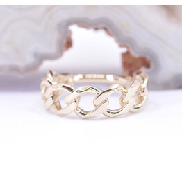 BVLA Miami Yellow Gold 16g 7/16" Clicker Ring