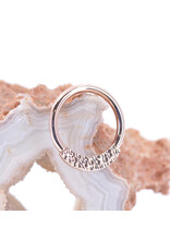 BVLA 16g Hammered Janna Seam Rings in 14k Gold by BVLA!