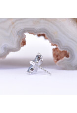 BVLA Starflower with Alexandrite in 14k White Gold Threadless End by BVLA!