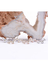 BVLA Left or Right Facing Ripple with CZ in 14k Gold 16g Threaded Ends by BVLA!