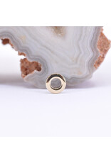 BVLA 4mm Polished Open Circle in 14k Gold Threadless Ends by BVLA!