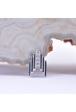 BVLA Roark with CZ in 14k Gold 16g Threaded Ends by BVLA!