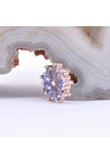 BVLA Pablito with Genuine Tanzanite in 14k Rose Gold 16g Threaded End by BVLA!