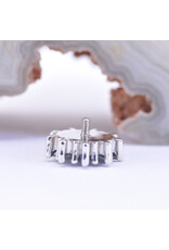BVLA Pablito with Alexandrite in 14k White Gold 16g Threaded End by BVLA!