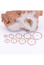 BVLA 18g Simple Seam Rings in 14k Gold by BVLA