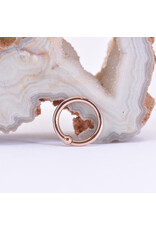 BVLA 16g Fixed Bead Rings with 2mm Bead in 14k Gold by BVLA!