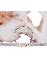 BVLA 16g Fixed Bead Rings with 2mm Bead in 14k Gold by BVLA!