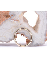 BVLA 16g Fixed Bead Rings with 2mm Bead in 14k Gold by BVLA!