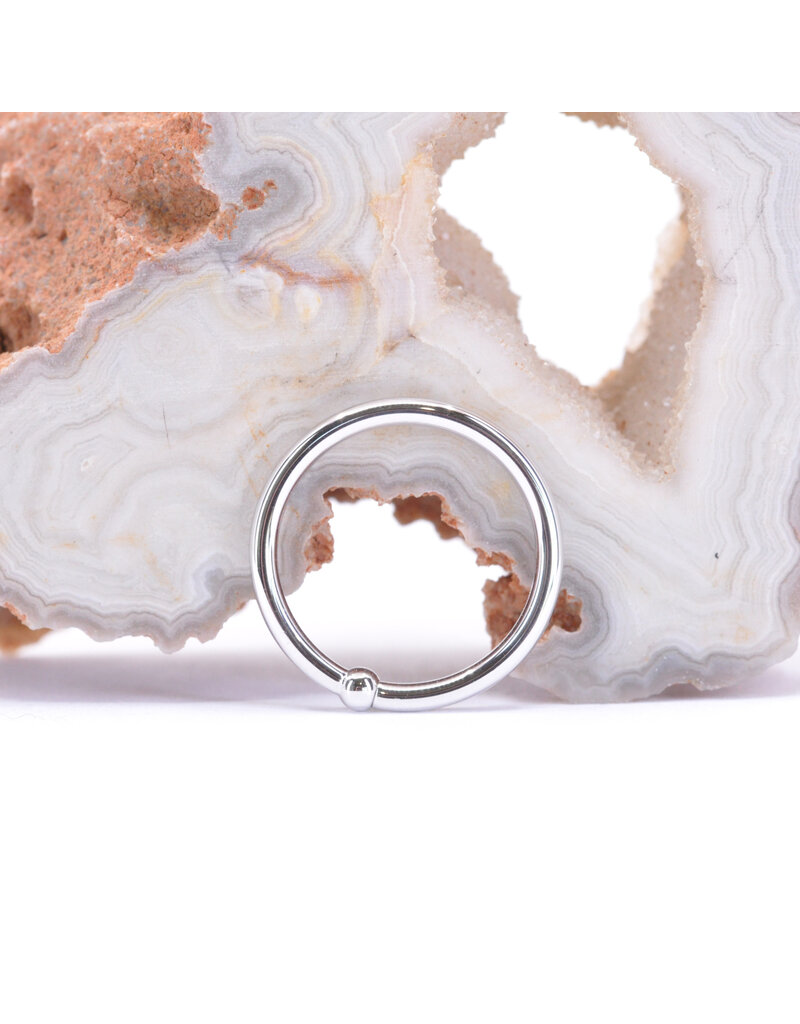 BVLA 16g Fixed Bead Rings with 2mm Bead in 14k Gold by BVLA!