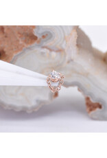 BVLA Rianna with Genuine VS Diamond in 14k Gold Threadless Ends by BVLA!