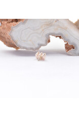 BVLA Liara 3 with CZ in 14k Gold 16g Threaded Ends by BVLA!