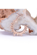 BVLA 16g Ray of Light Clicker Rings in 14k Gold by BVLA!