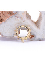 BVLA 16g Ray of Light Clicker Rings in 14k Gold by BVLA!