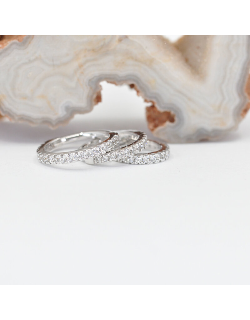 BVLA 16g Telesto Clicker Rings with CZ in 14k Gold by BVLA